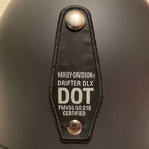 COPY - Haley Davidson Lone Star Adjustable Fit Half Helmet - Size XL / XXL - Picture 3 of 13